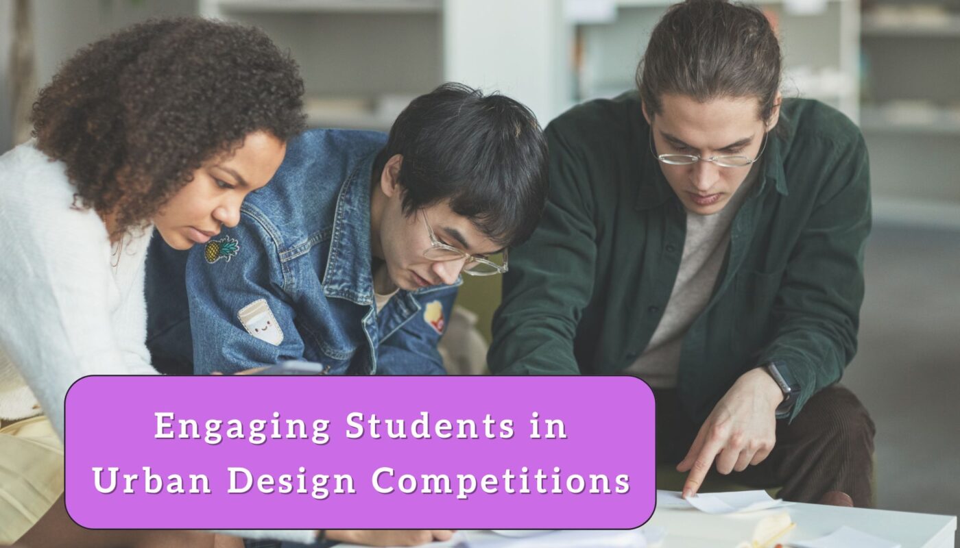 Students in urban design competitions